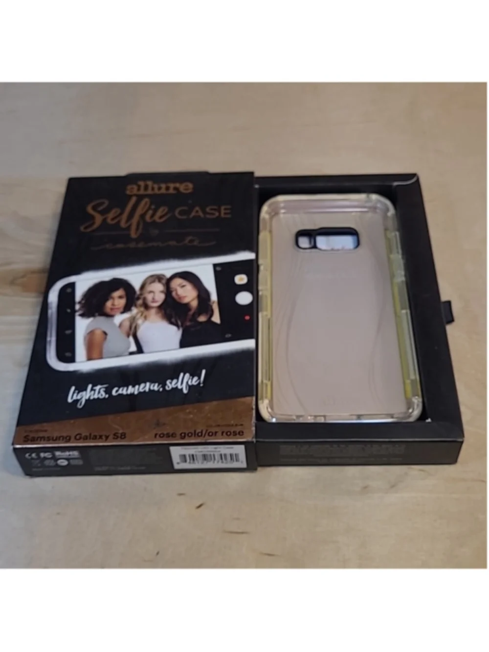 Case-mate Allure Selfie Case for Samsung Galaxy S8 - Rose Gold New In Box